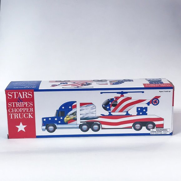 Stars and Stripes Model Chopper Truck and Chopper 2002 - Picture 1 of 9